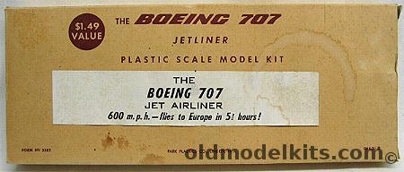 Park Plastics 1/180 Boeing 707 Jetliner RCA Promotional Item plastic model kit